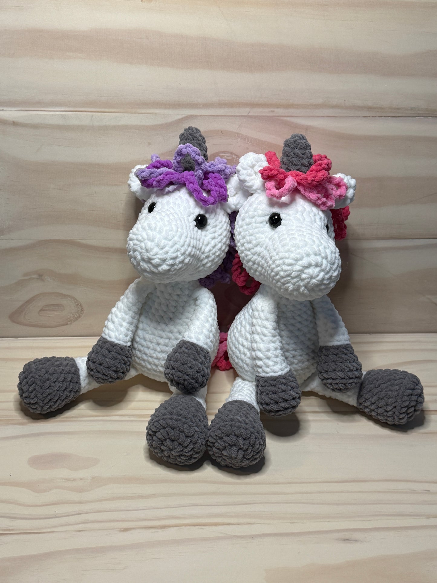 Unicorn Plushie STV - Cuddly Cacti Creations