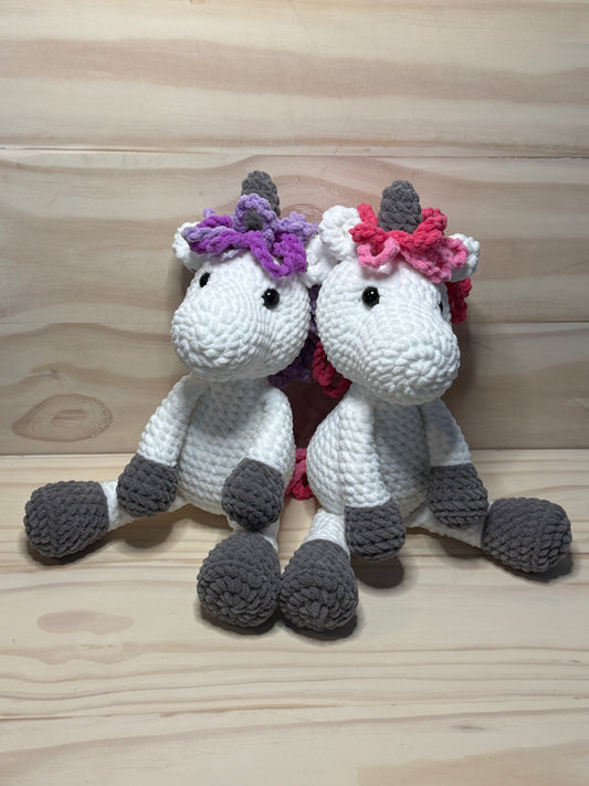 Unicorn Plushie STV - Cuddly Cacti Creations