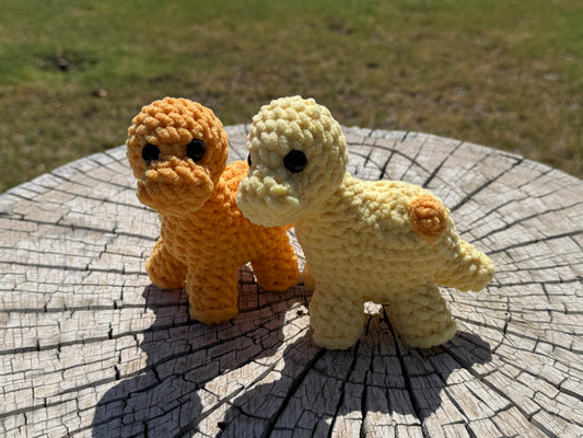 Brontosaur (Mini) Plushie CHD - Cuddly Cacti Creations