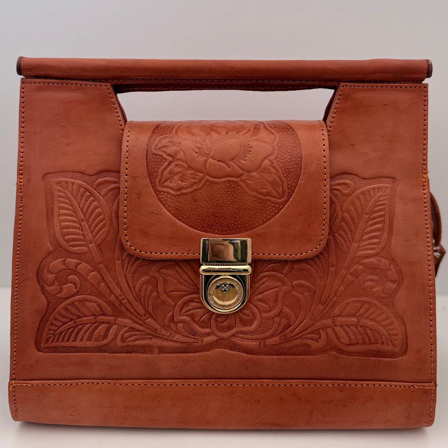 Artisan Leather Satchel - Casa Coco