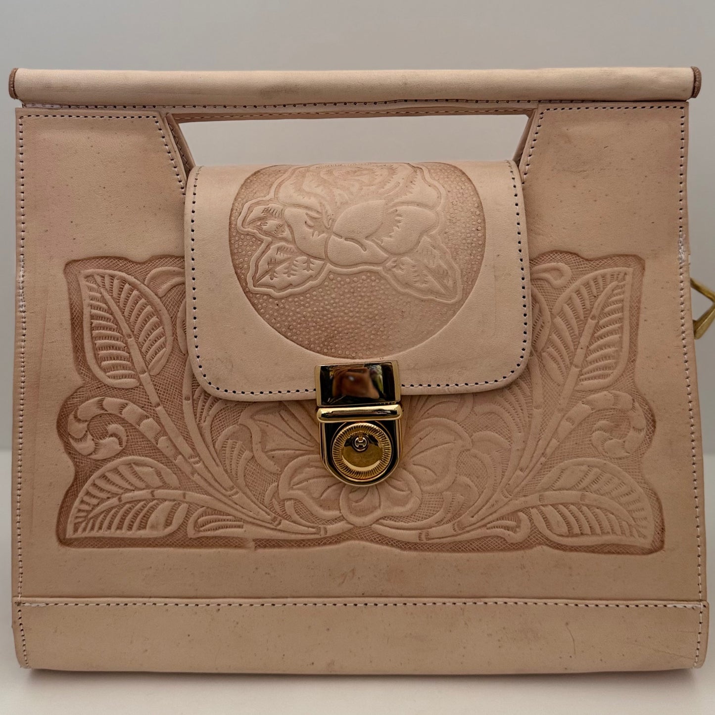 Artisan Leather Satchel - Casa Coco