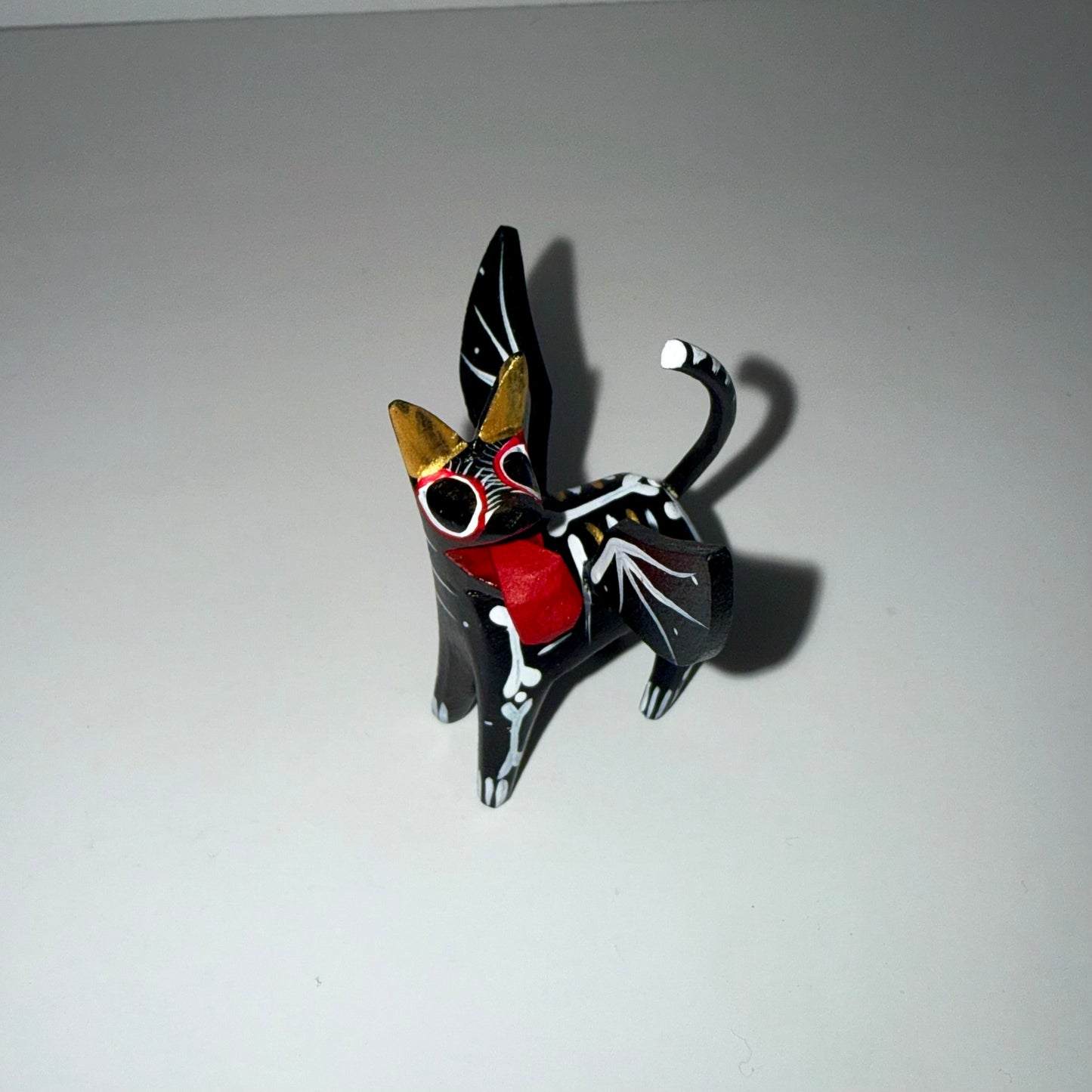 Hand-Painted Alebrije ~ Winged Dog - Casa Coco