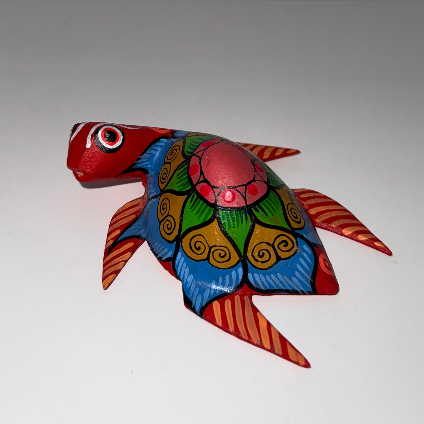 Hand-Painted Alebrije ~ Sea Turtle - Casa Coco