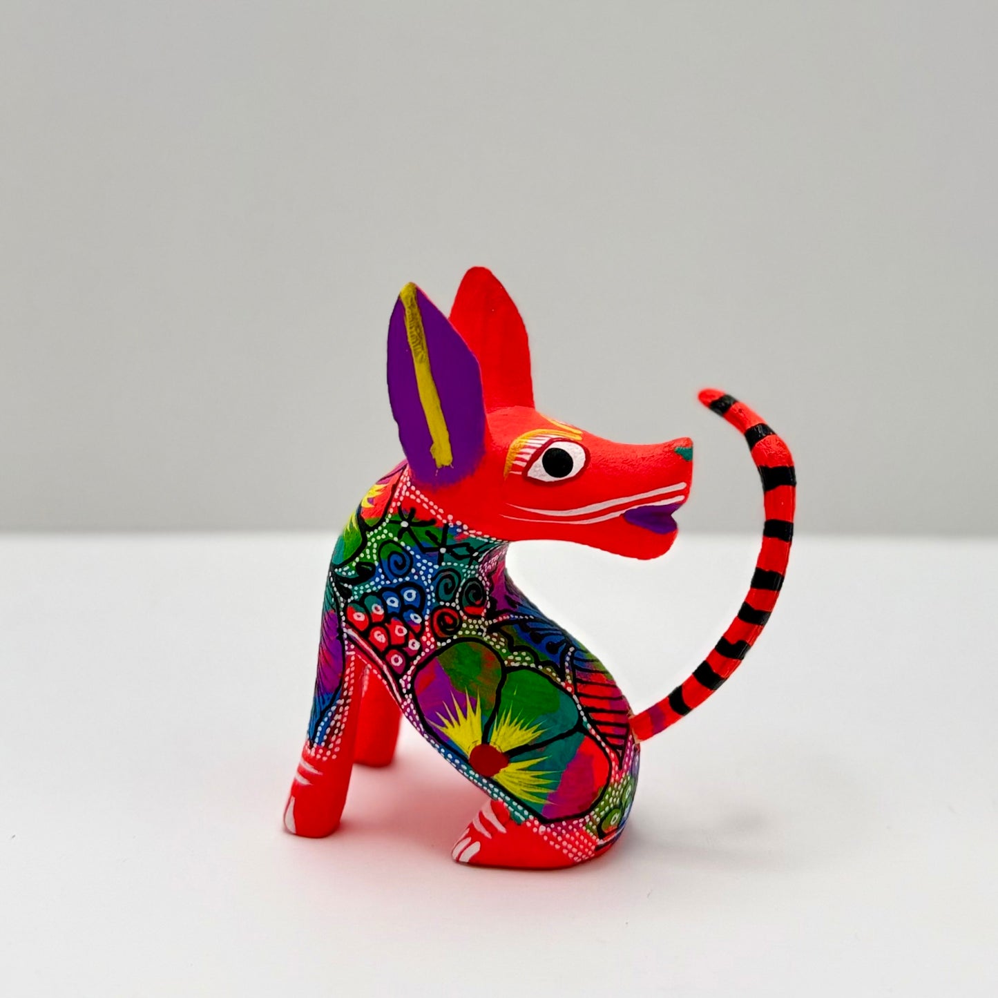 Hand-Painted Alebrije ~ Wolf - Casa Coco