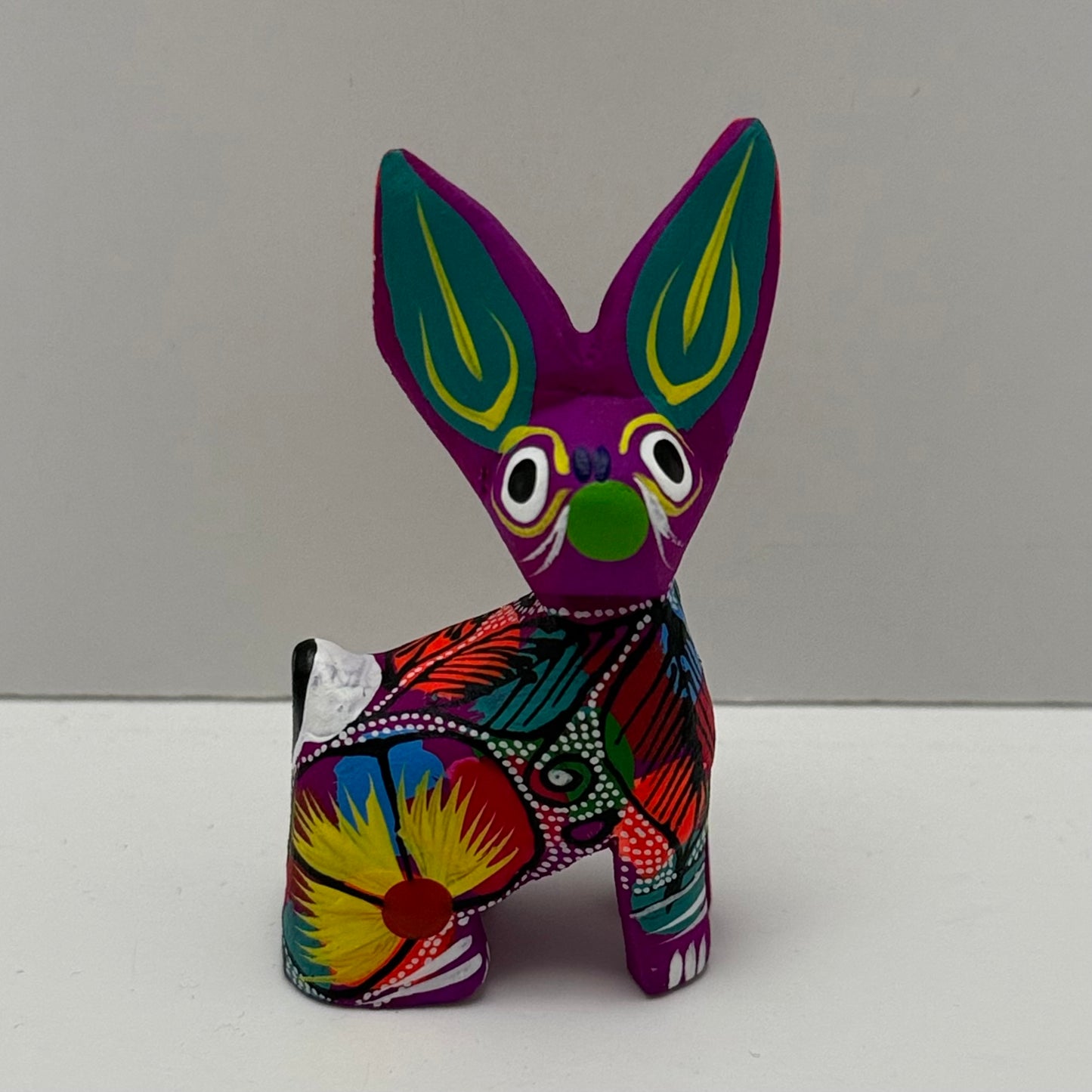 Hand-Painted Alebrije ~ Jackrabbit - Casa Coco