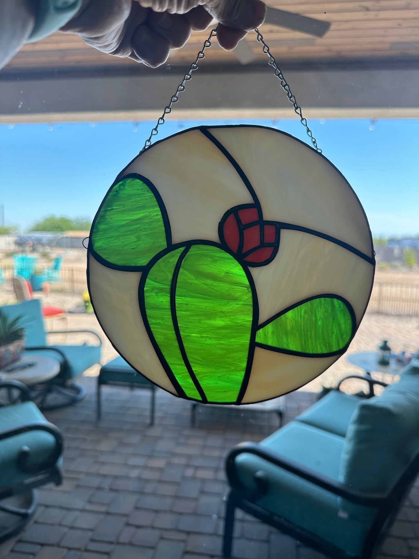 Suncatcher - SG Round Saguaro