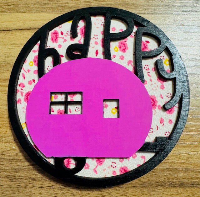 Magnetic Insert - Happy Camper - STV