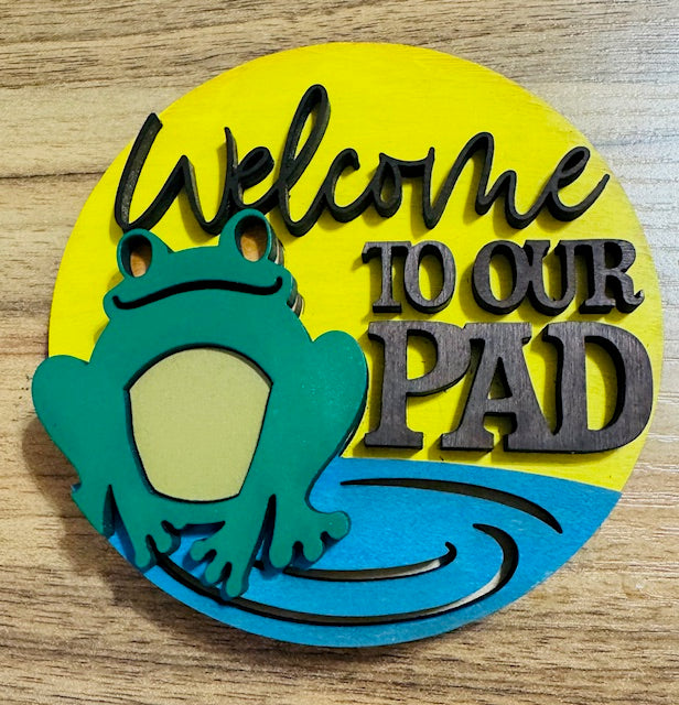 Magnetic Insert - Welcome To Our Pad - STV
