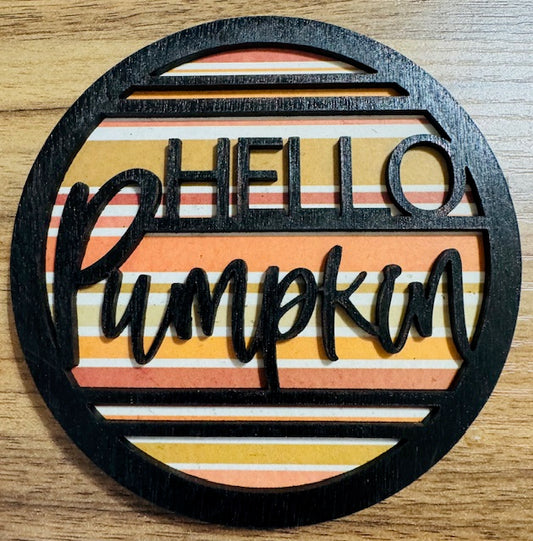 Magnetic Insert - CLASSIC Hello Pumpkin - STV