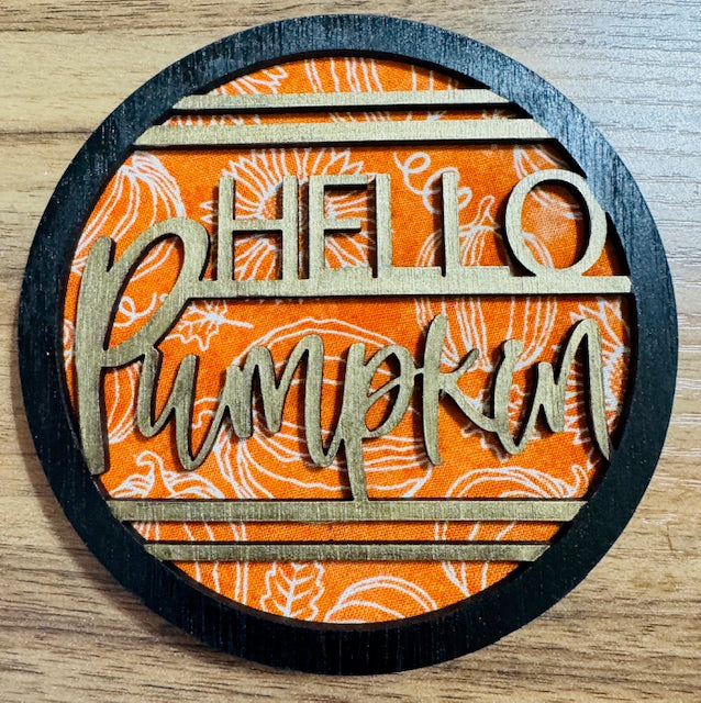 Magnetic Insert - CLASSIC Hello Pumpkin - STV