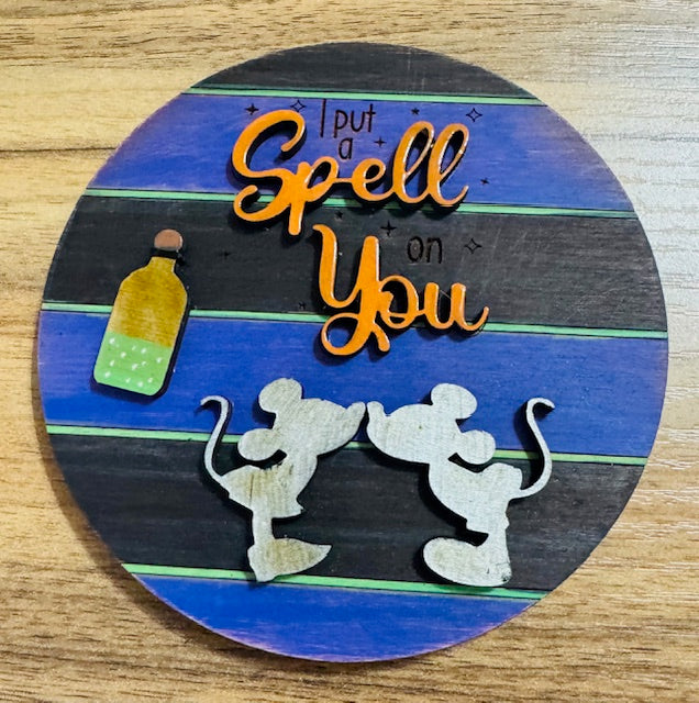 Magnetic Insert - Mickey Mouse Halloween - STV