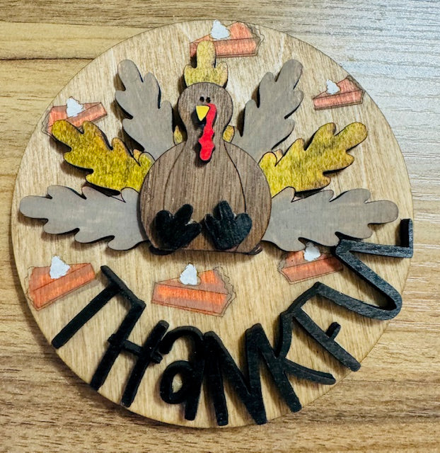 Magnetic Insert - Thankful Turkey - STV