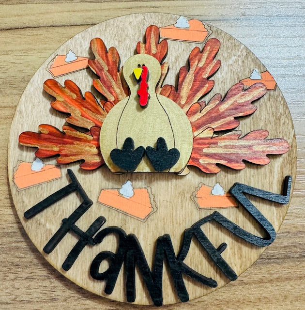 Magnetic Insert - Thankful Turkey - STV