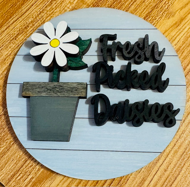 Magnetic Insert - Fresh Picked Daisies - STV
