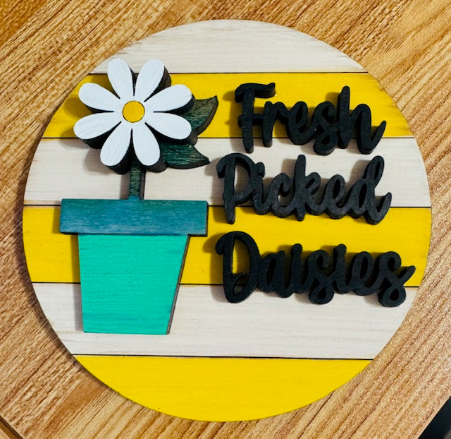 Magnetic Insert - Fresh Picked Daisies - STV