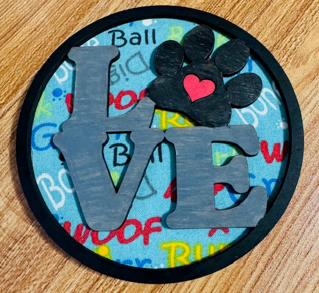 Magnetic Insert - Love Paw - STV