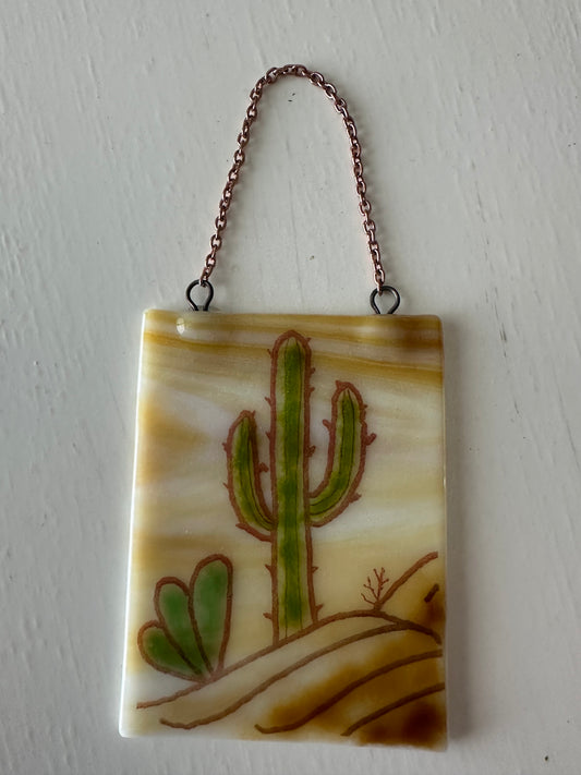 Suncatcher - Cactus Panel 4 x 3