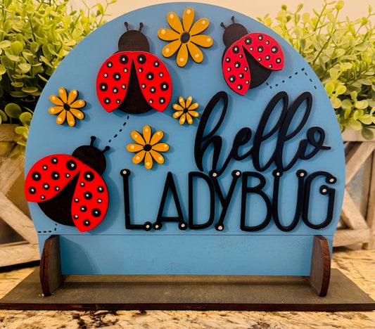 Shelf Sitter - Hello Lady Bug - CHD