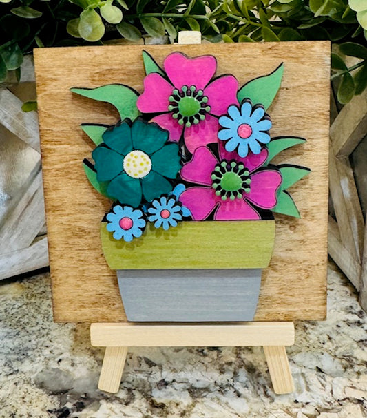 Shelf Sitter - Flower Pot - CHD