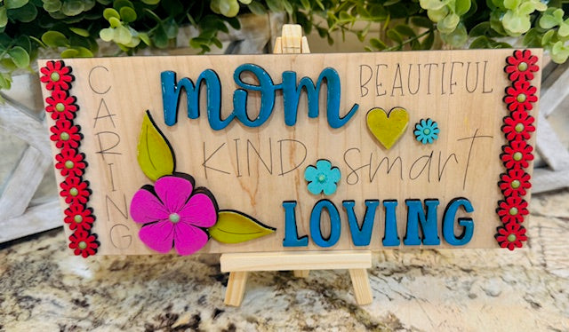 Shelf Sitter - Mom Kind Smart Beautiful - STV