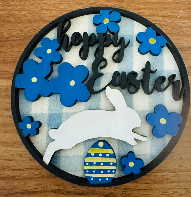 Magnetic Insert - Hoppy Easter / Jumping Bunny - STV