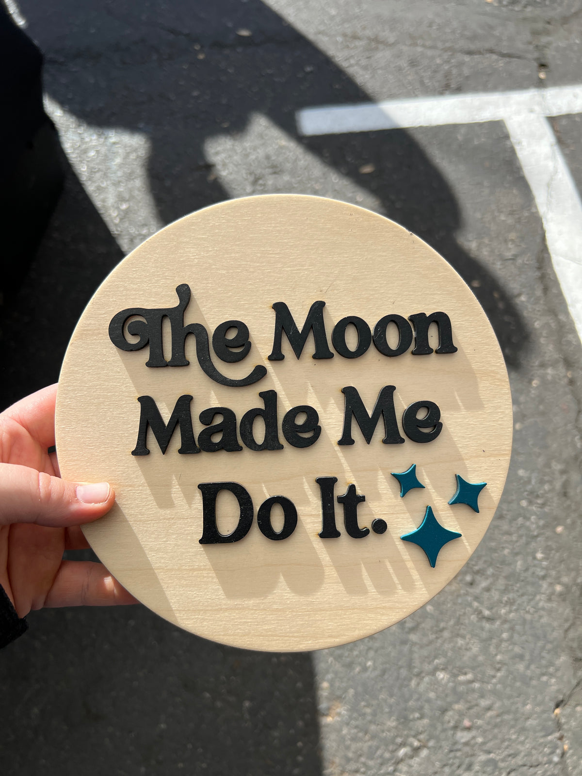 8" Round Sign - SCD