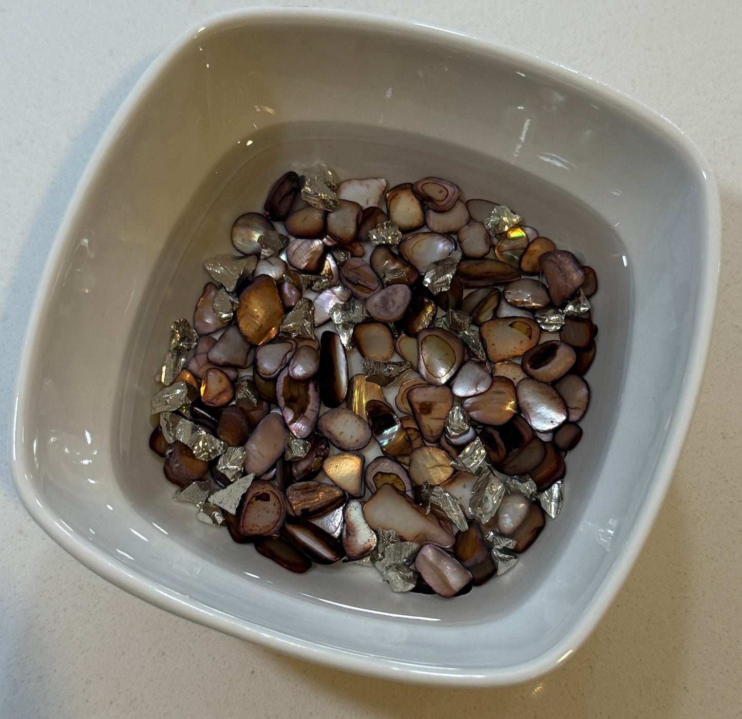 Purple Shells Jewelry Dish