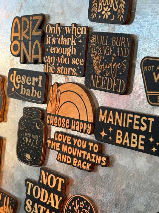 Wood Magnet - SCD
