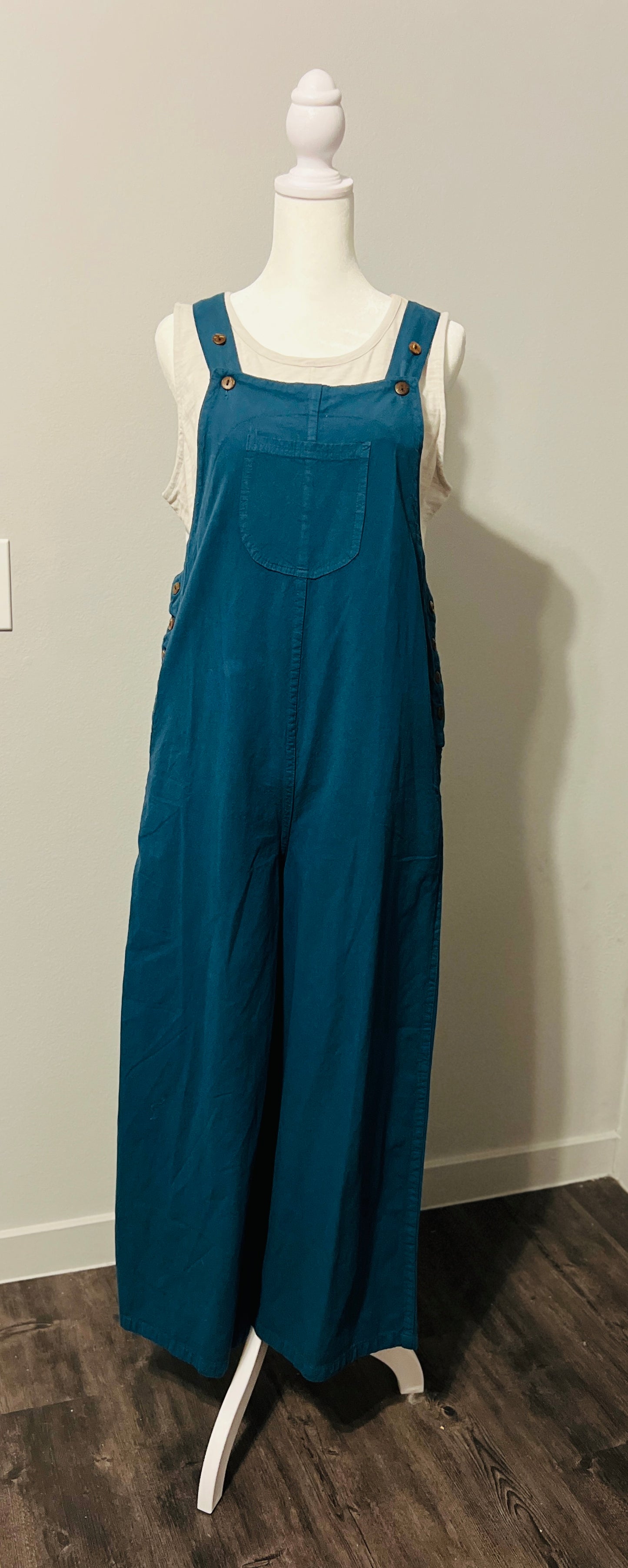 Wide Leg Overalls - Ruby’s Fashion Closet