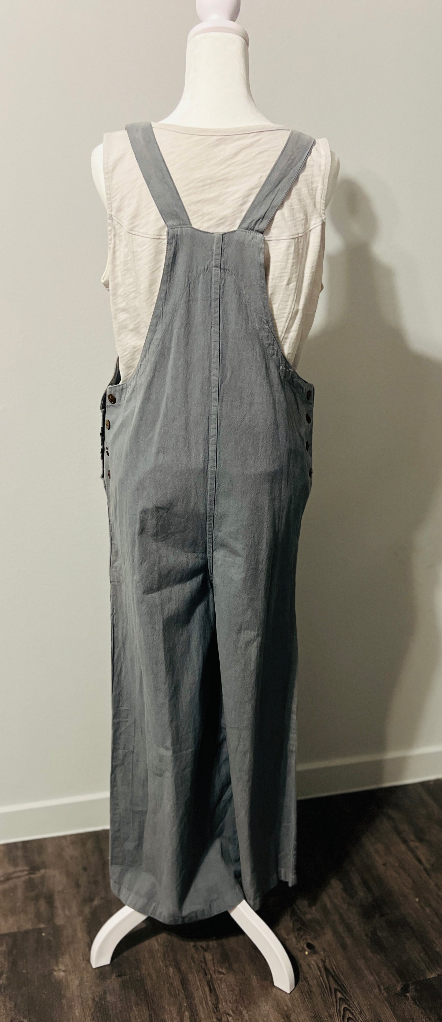 Wide Leg Overalls - Ruby’s Fashion Closet