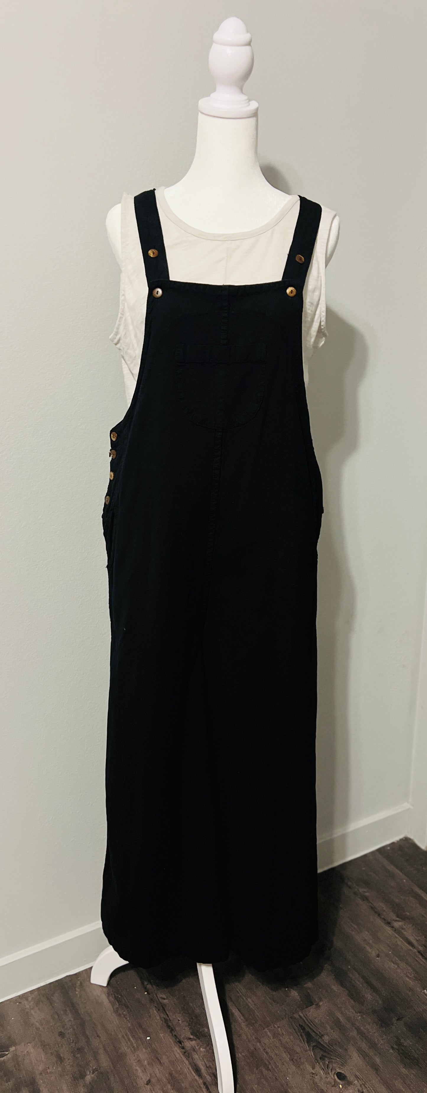 Wide Leg Overalls - Ruby’s Fashion Closet