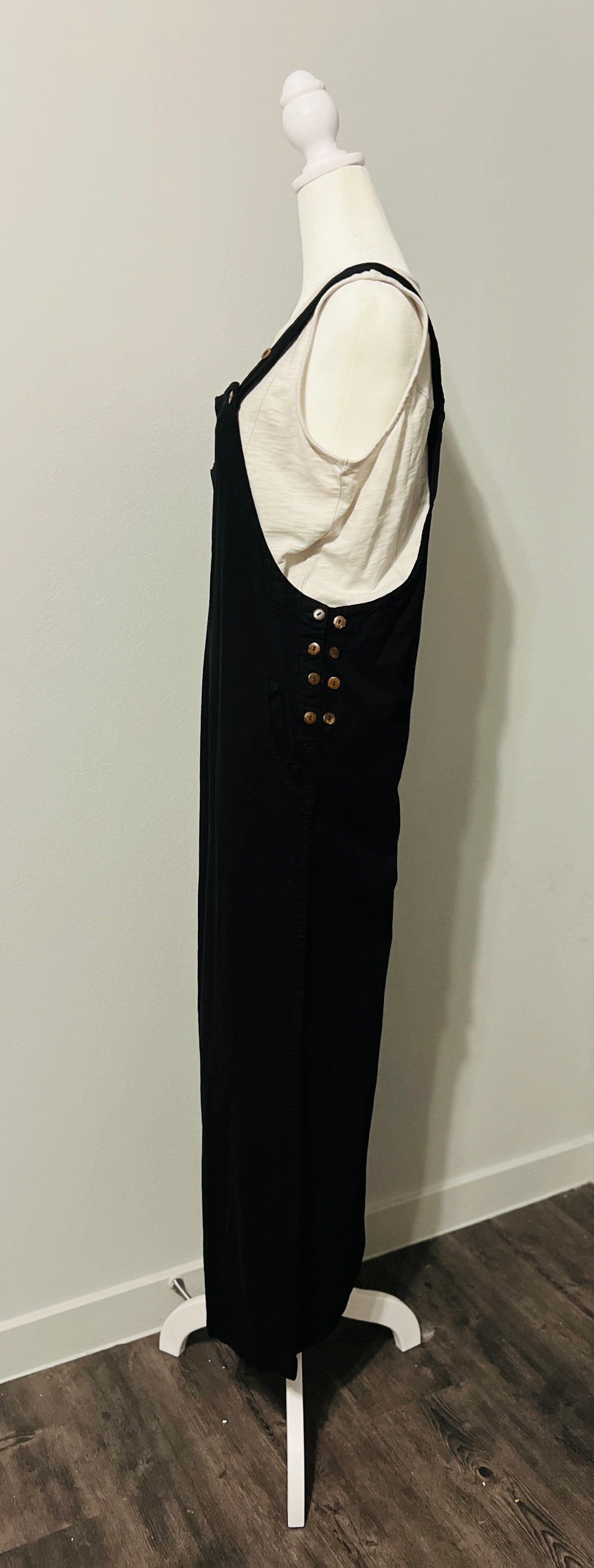 Wide Leg Overalls - Ruby’s Fashion Closet