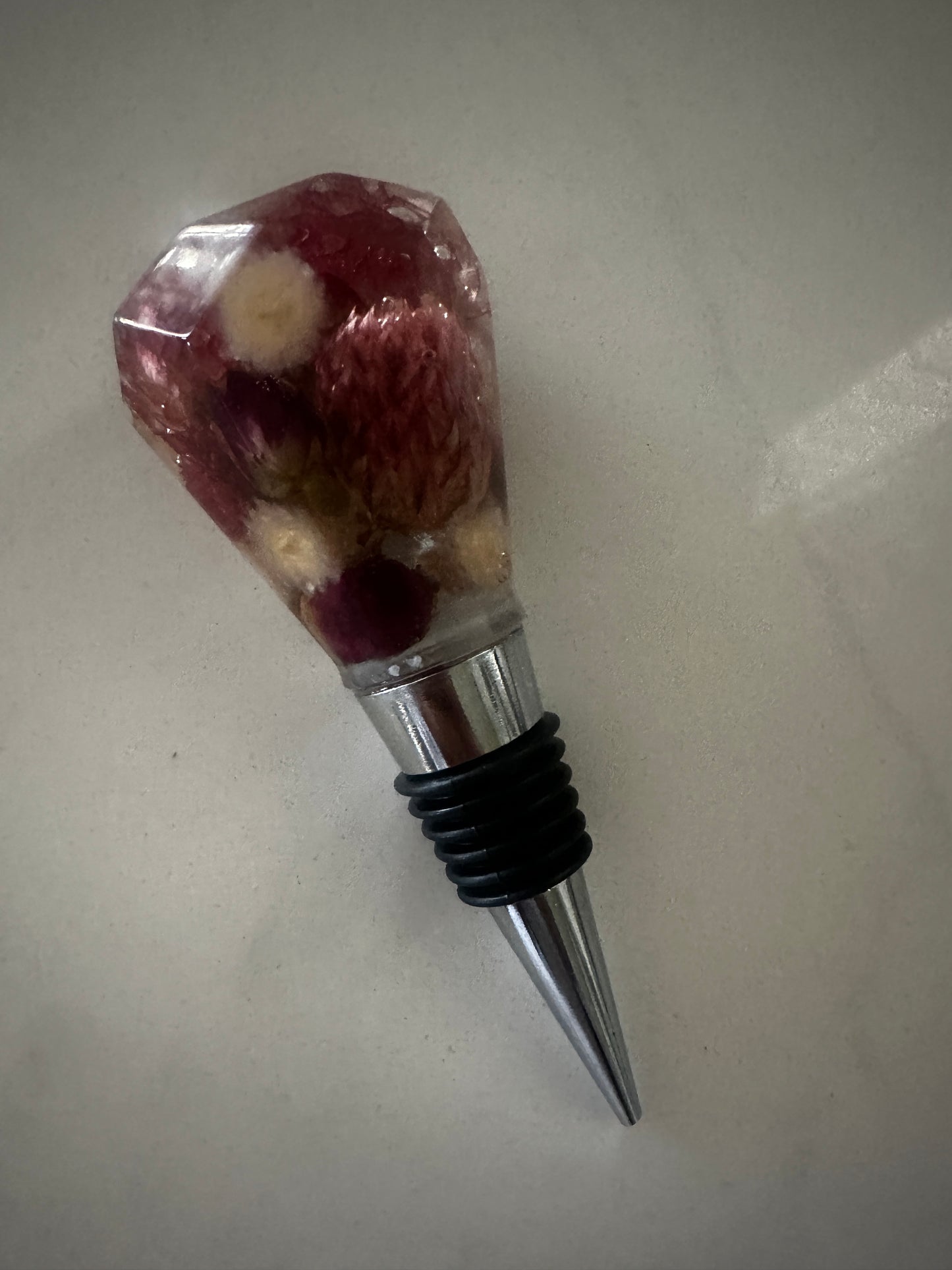Flowers bottle stopper