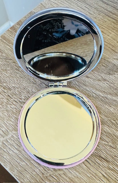 Labubu Glitter Compact Cosmetic Mirror - STV