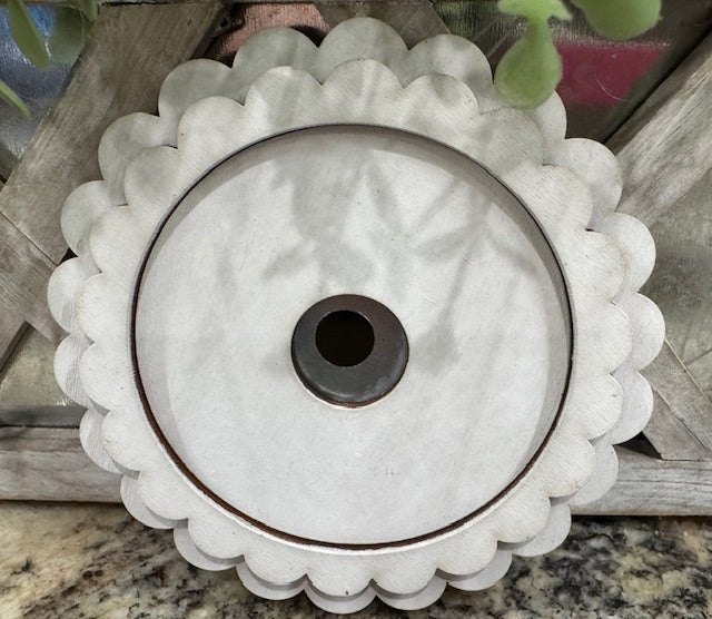 Magnetic Sign Base - Scalloped - STV