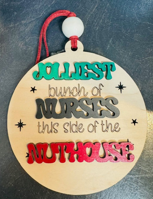 Jolliest Bunch Ornament - STV