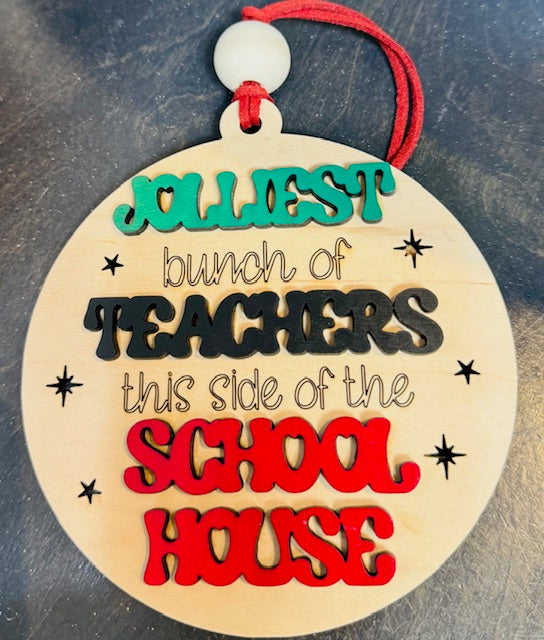 Jolliest Bunch Ornament - STV