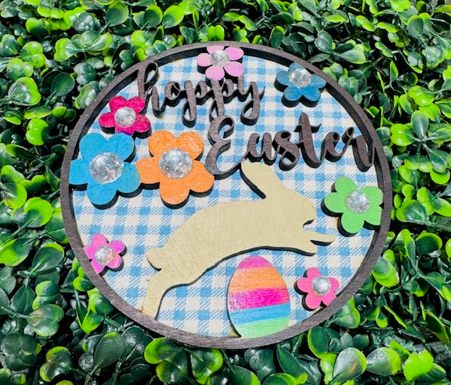 Magnetic Insert - Hoppy Easter / Jumping Bunny - STV