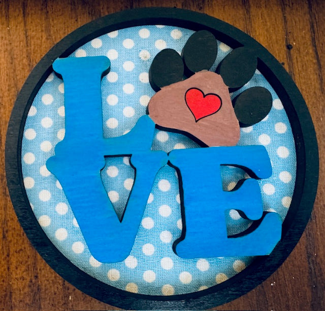 Magnetic Insert - Love Paw - STV