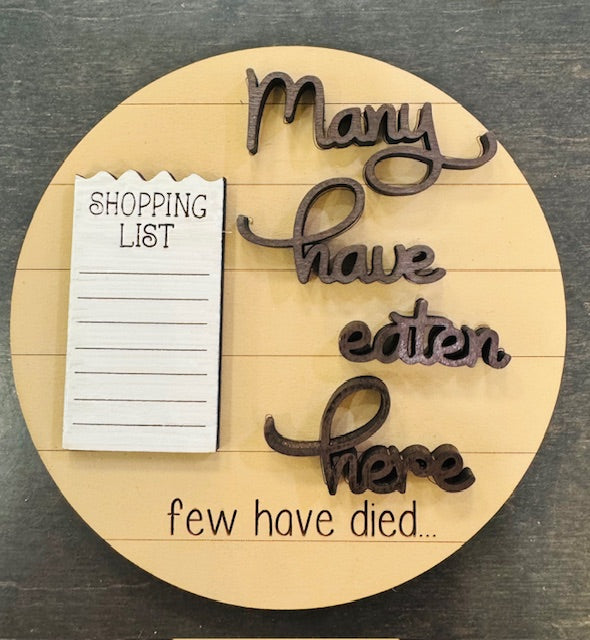 Magnetic Insert - Kitchen Theme - STV