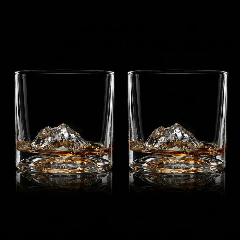 Mount Rainer Double Glass Set - Sweet n' Sassy
