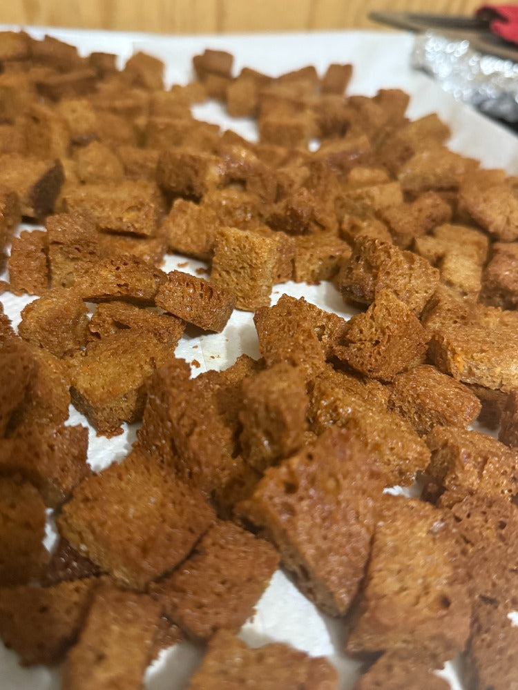 NIght Ops Crunch (Guinness Croutons) - PK Sourdough