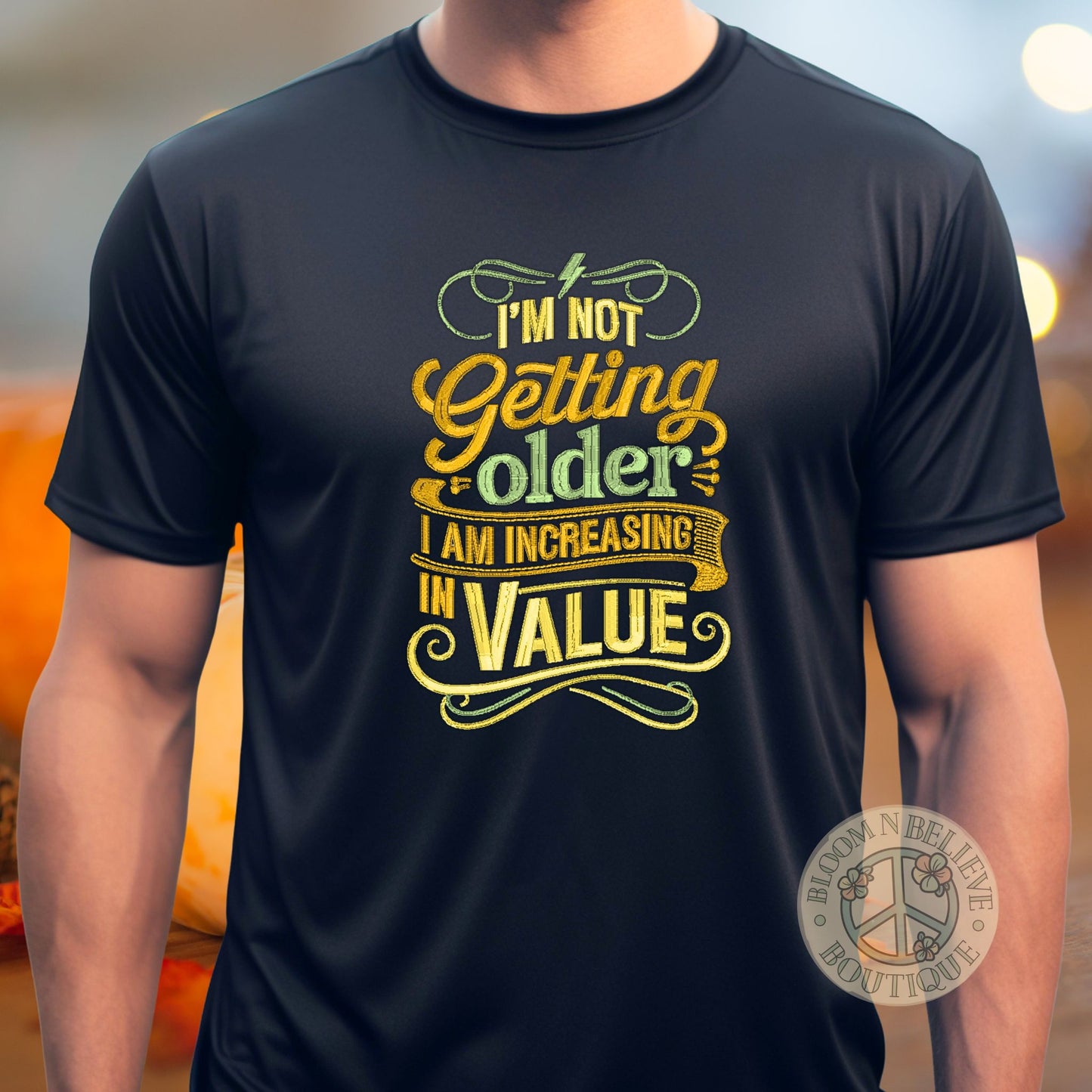 "Not Getting Older, Increasing in Value" Embroidered Unisex Shirt - Bloom-N-Believe Boutique