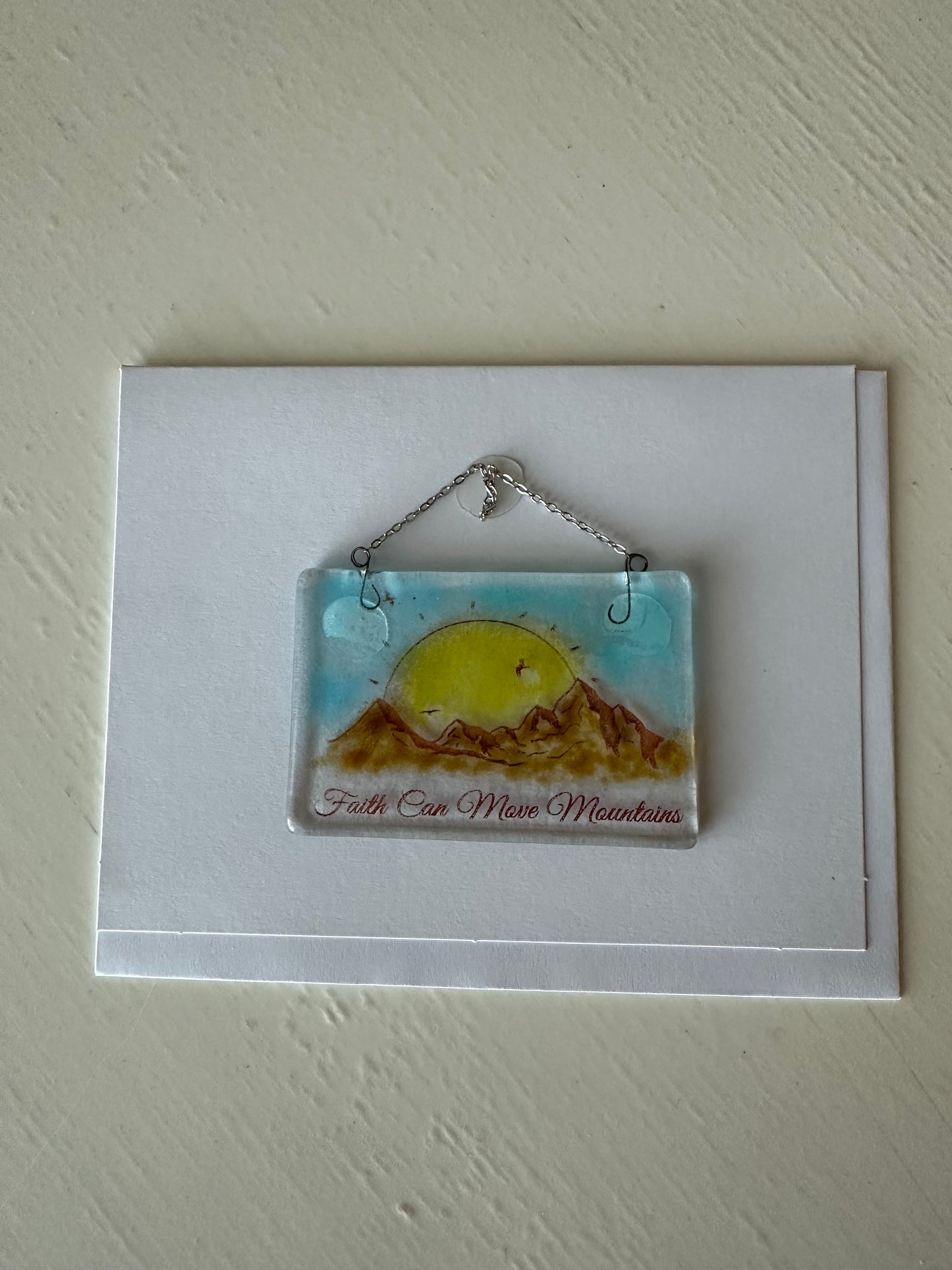 Note Card - Faith Can Move Mountains