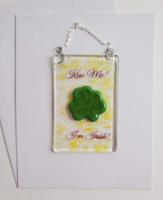 Note Card - Kiss Me I'm Irish