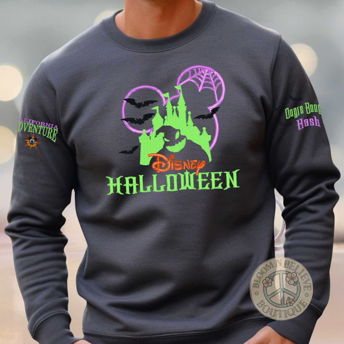 Halloween Oogie Boogie Embroidered Unisex Shirt - Bloom-N-Believe Boutique