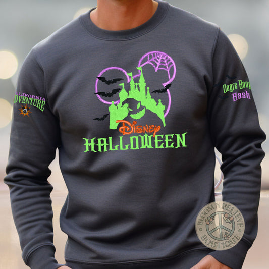 Halloween Oogie Boogie Embroidered Unisex Shirt - Bloom-N-Believe Boutique