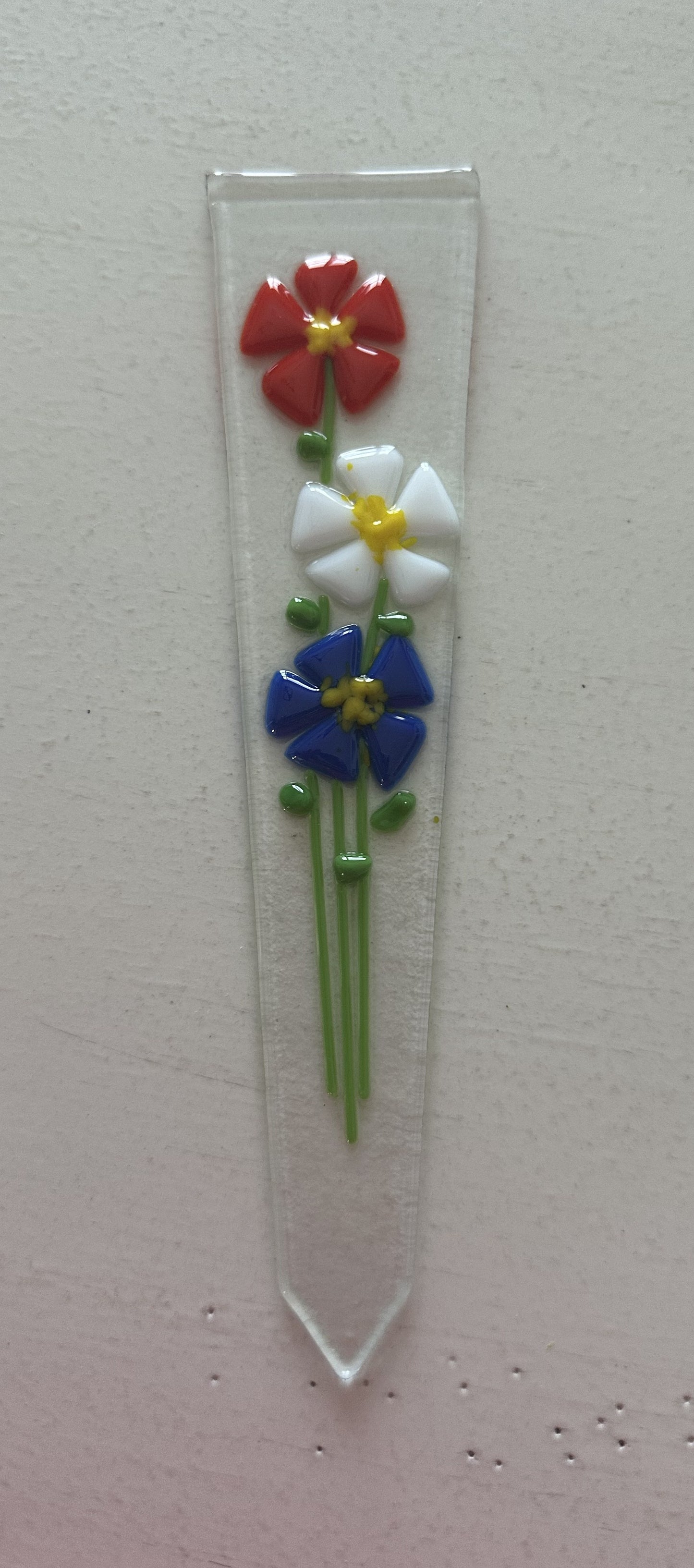 PS Wide - Red, White, Blue Flowers