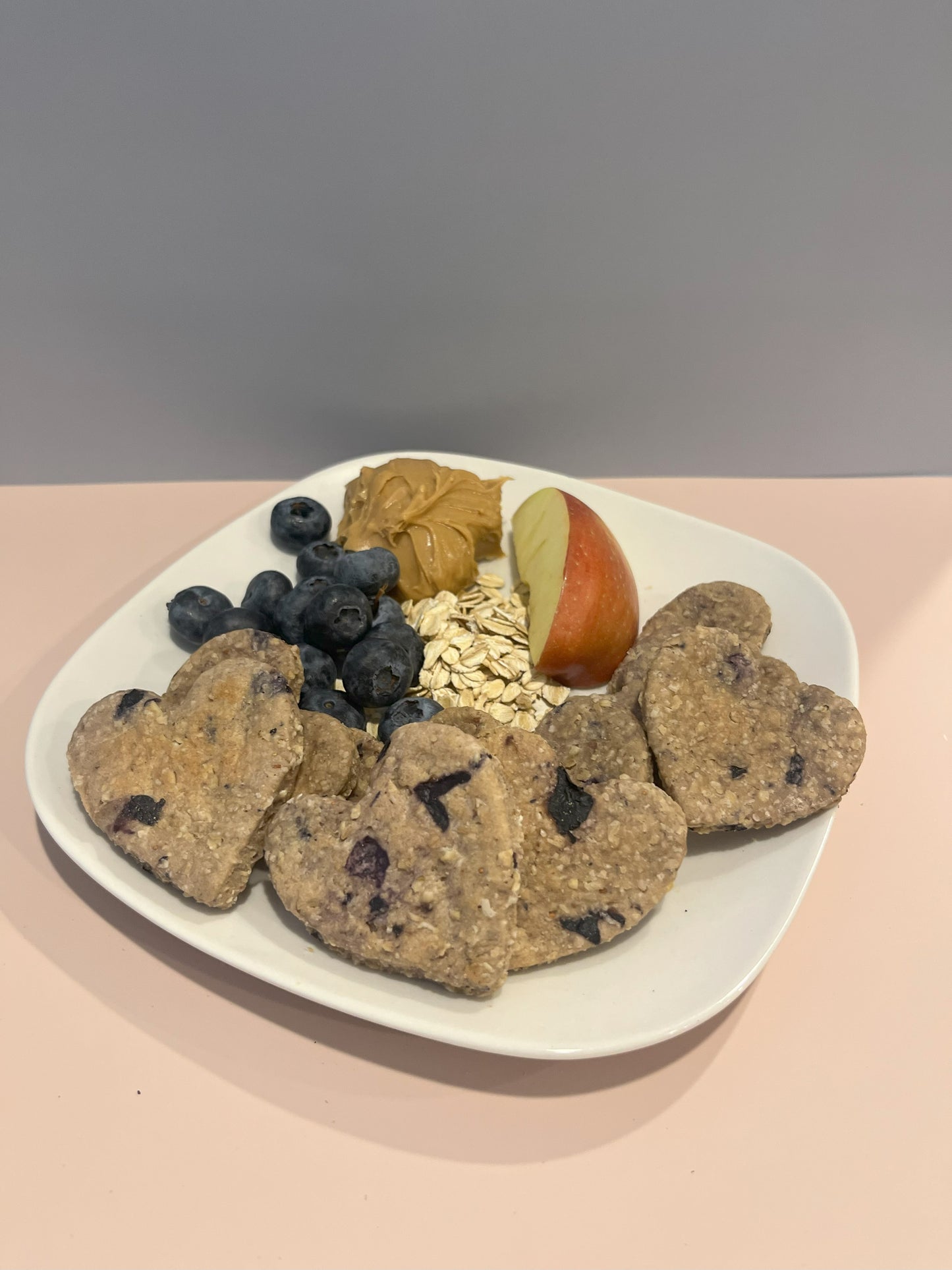 PEANUT BUTTER BLUEBERRY DOG TREAT BEST FRIENDS BARKERY