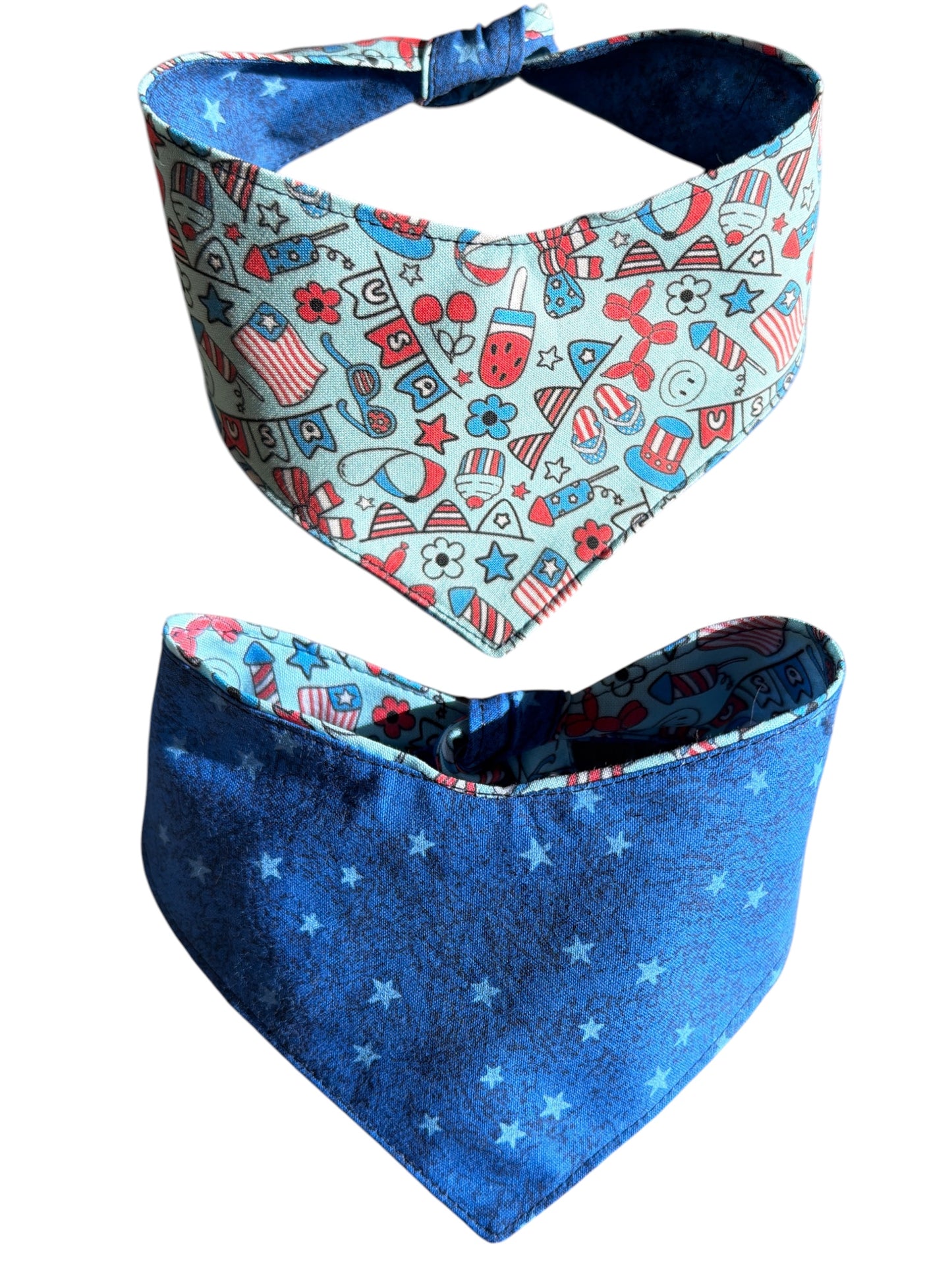 Barkin’ in the USA dog bandana -tfreedom